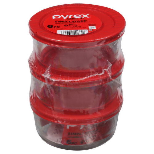 Pyrex Simply Store Glass Storage, Value-Plus Pack