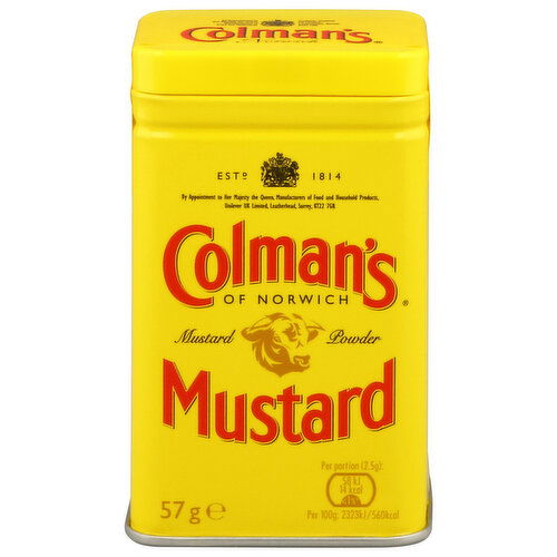 Colman's of Norwich Powder Mustard