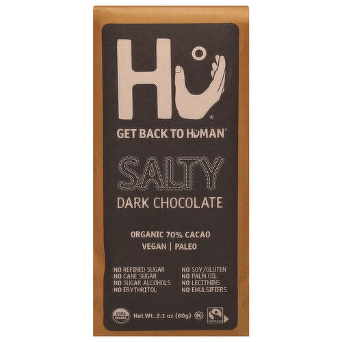 Hu Dark Chocolate, Salty