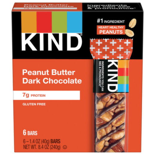 Kind Bars, Peanut Butter Dark Chocolate