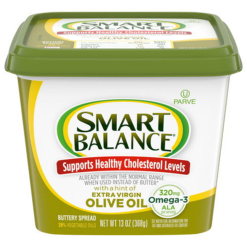 Smart Balance Buttery Spread, Extra Virgin Olive Oil