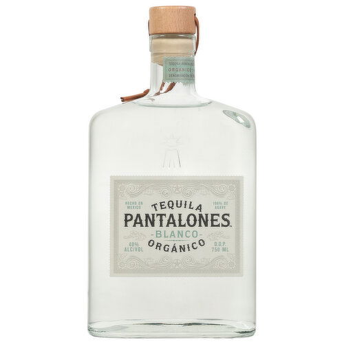 Pantalones Tequila, Blanco, Organico