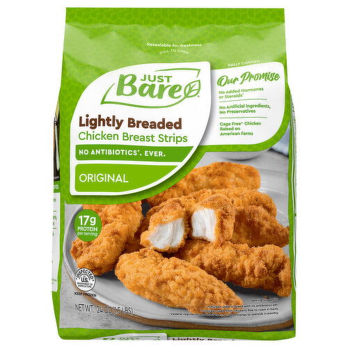 Just Bare® Lightly Breaded Chicken Breast Strips