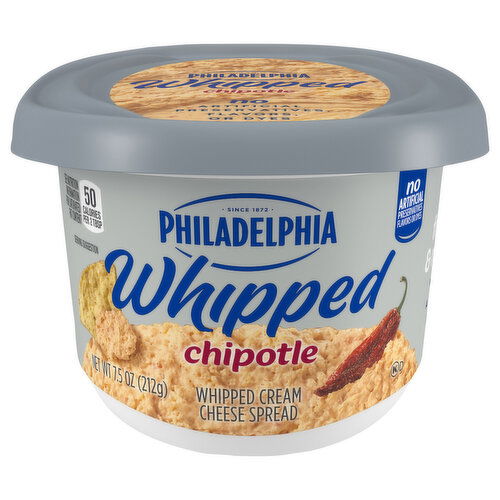 Philadelphia Cream Cheese Spread, Whipped, Chipotle