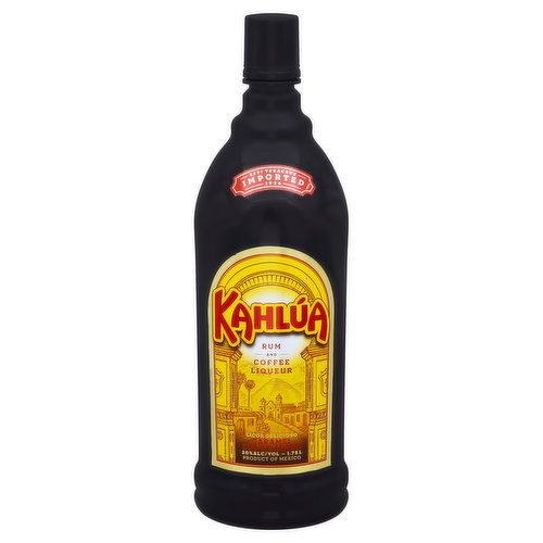 Kahlua Liqueur, Rum and Coffee