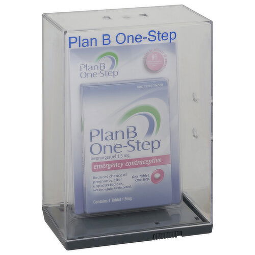 Plan B One Step Emergency Contraceptive, 1.5 mg, Tablet