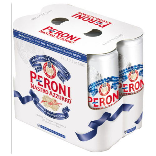 Peroni Nastro Azzurro Lager 6 Pack