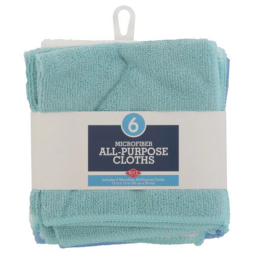 Ritz All-Purpose Cloths, Microfiber