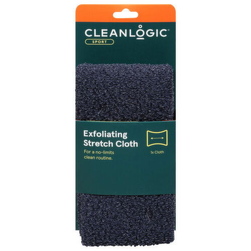 Cleanlogic Stretch Cloth, Exfoliating, Sport