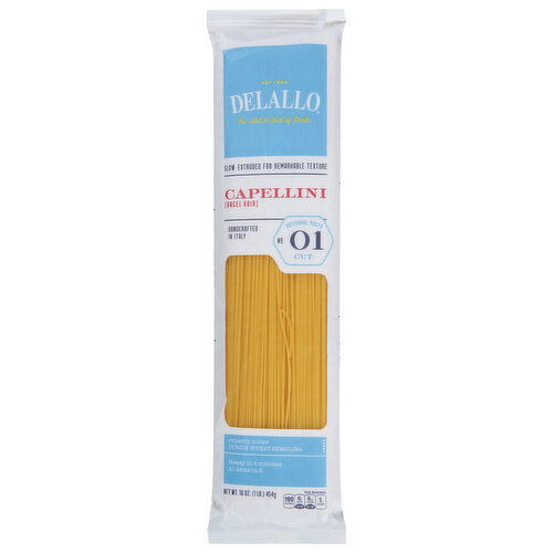 DeLallo Capellini, Angel Hair, No. 01 Cut