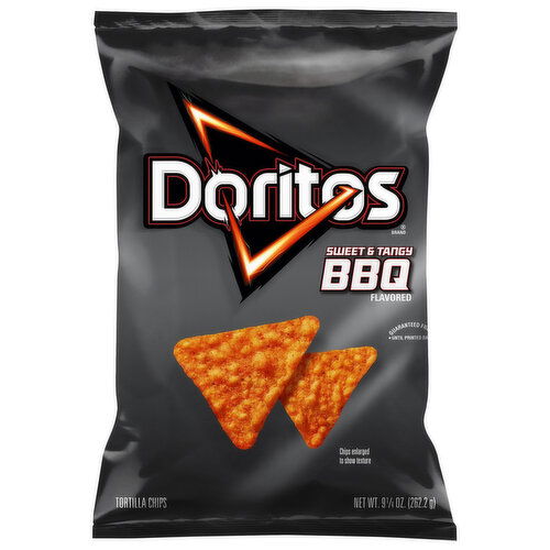 Doritos Tortilla Chips, Sweet & Tangy BBQ Flavored