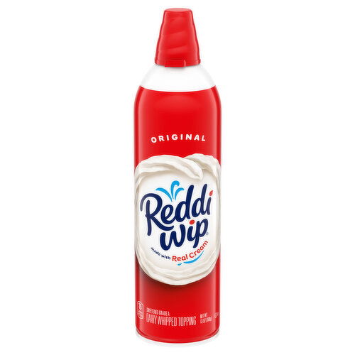 Reddi Wip Original Whipped Topping Made with Real Cream