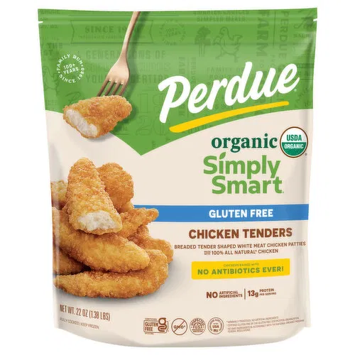 Perdue Simply Smart Chicken Tenders, Gluten Free, Organic