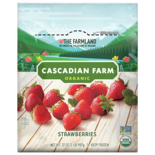 Cascadian Farm Organic Strawberry Strawberries