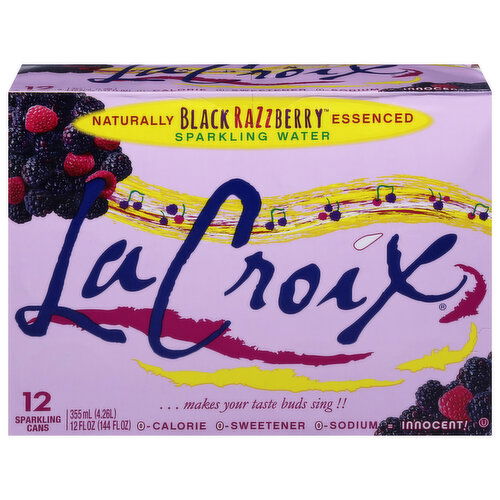 LaCroix Sparkling Water, Black Razzberry