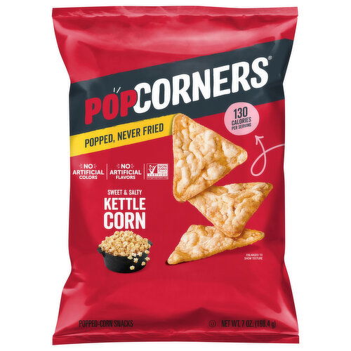 PopCorners Kettle Corn Sweet & Salty Popped-Corn Snacks