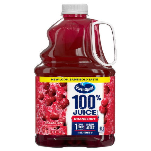 Ocean Spray 100% Juice Blend, Cranberry