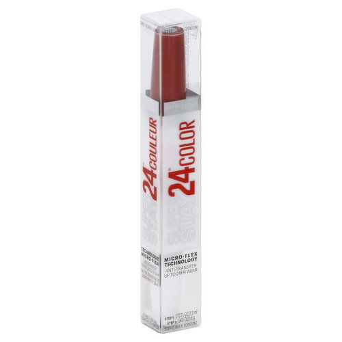 maybelline Super Stay 24 Color Lip Color, All Day Cherry 015