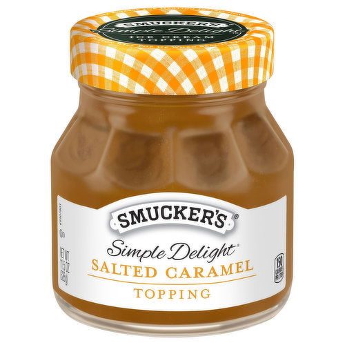 Smucker's Simply Delight Topping, Salted Caramel