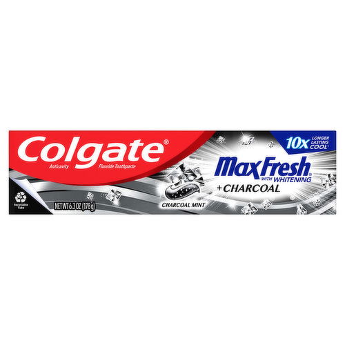 Colgate Max Fresh Toothpaste + Charcoal