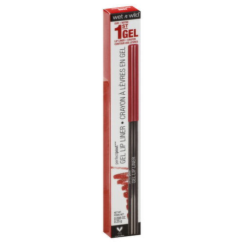 Wet n Wild Perfect Pout Gel Lip Liner, Red The Scene 656B
