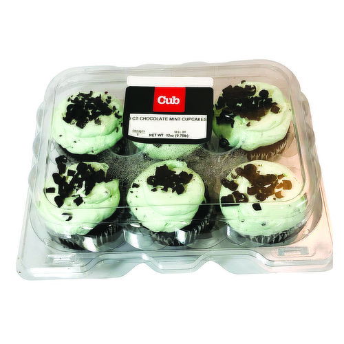 Cub Bakery Mint Cupcakes