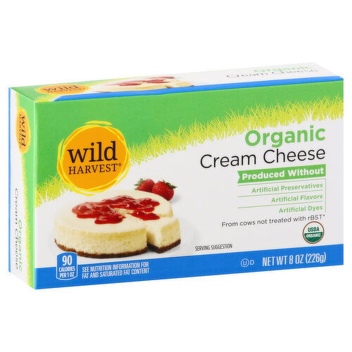 Wild Harvest Cream Cheese, Organic