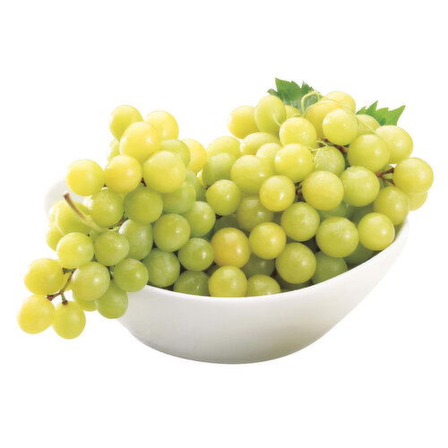 Fresh Green Grapes, Seedless