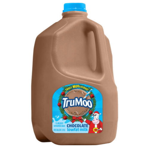 TruMoo Milk, Lowfat, 1% Milkfat, Chocolate