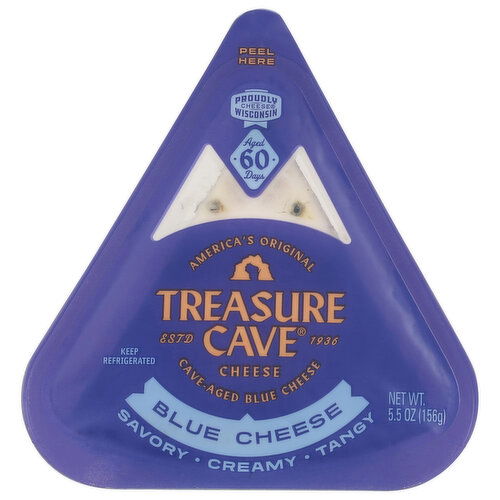 Treasure Cave Blue Cheese Wedge