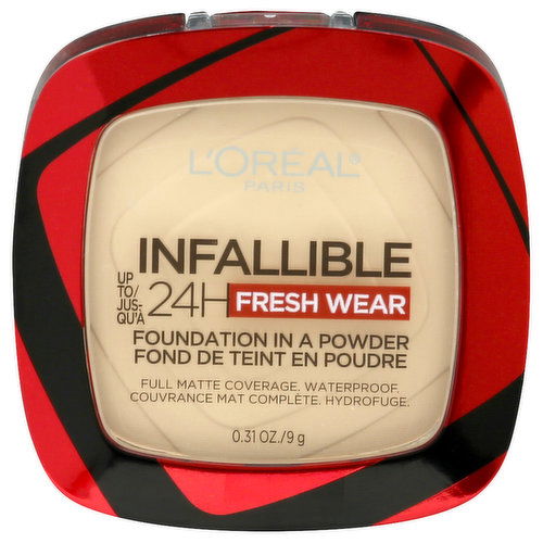 L'Oreal Infallible Foundation, Fresh Wear, Porcelain 10