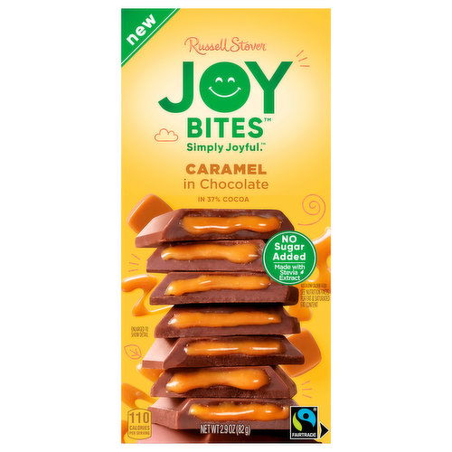 Russell Stover Joy Bites Chocolate, Caramel