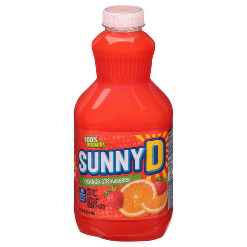 Sunny D Citrus Punch, Orange Strawberry