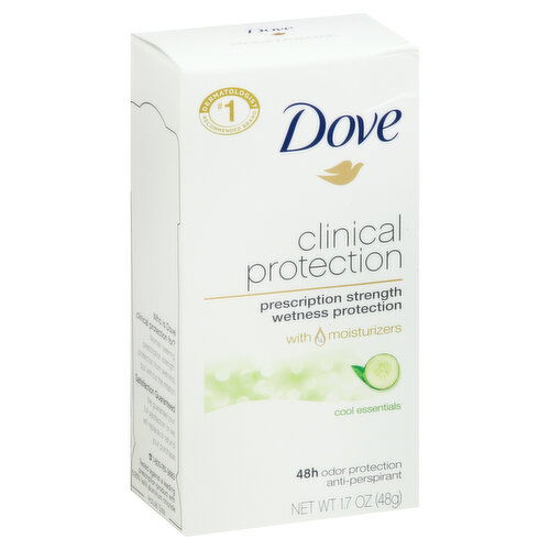 Dove Clinical Protection Anti-Perspirant, Cool Essentials, Clinical Protection