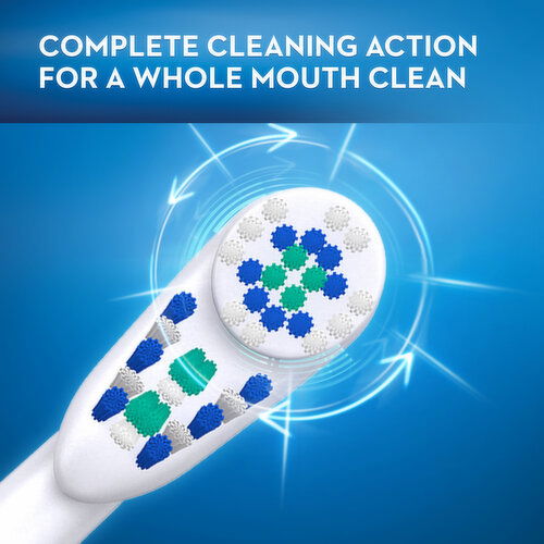 Oral-B Complete Deep Clean Battery Powered Toothbrush Replacement Brush Heads