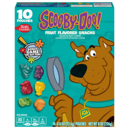 Betty Crocker Scooby-Doo Assorted Fruit Flavored Snacks