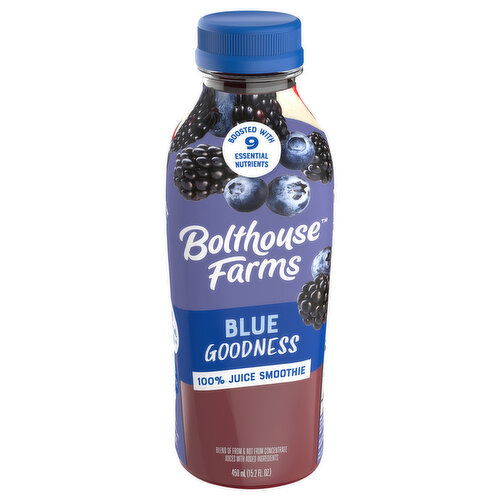 Bolthouse Farms 100% Juice Smoothie, Blue Goodness