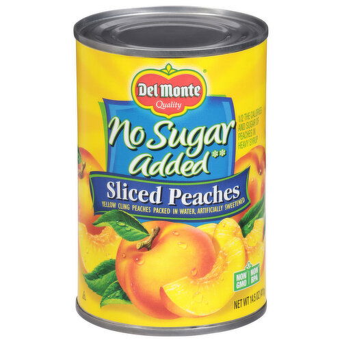 Del Monte Sliced Peaches, No Sugar Added