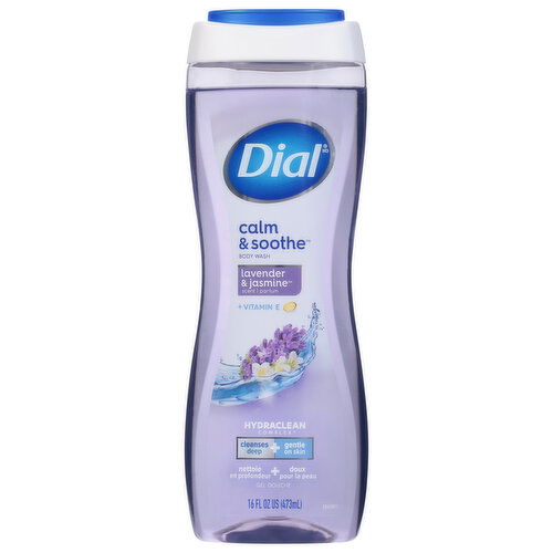 Dial Calm & Soothe Lavender & Jasmine Scent Body Wash