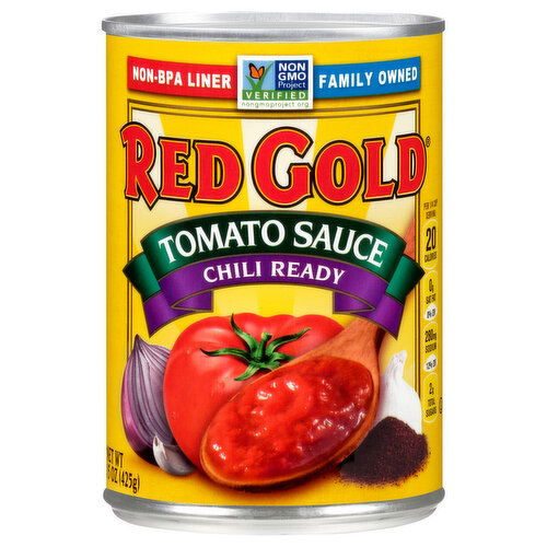 Red Gold Tomato Sauce, Chili Ready