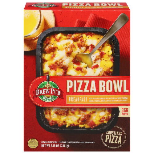 Brew Pub Pizza Pizza Bowl, Breakfast