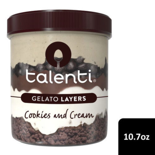 Unilever Gelato Layers Cookies And Cream