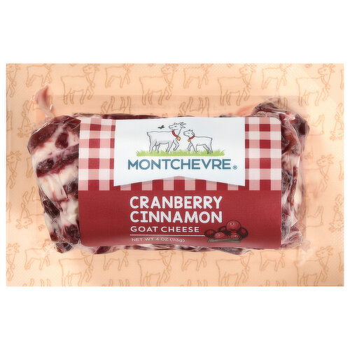 Montchevre Goat Cheese, Cranberry Cinnamon