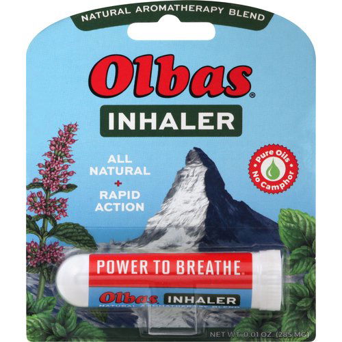 Olbas Inhaler, All Natural, Rapid Action, Aromatherapy Blend