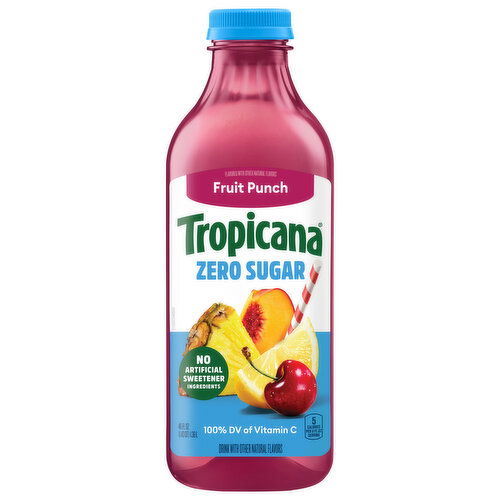 Tropicana Drink, Fruit Punch, Zero Sugar