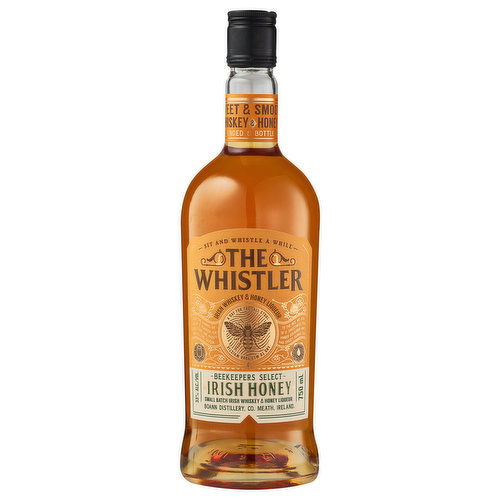 The Whistler Irish Whiskey & Honey Liqueur, Beekeepers Select