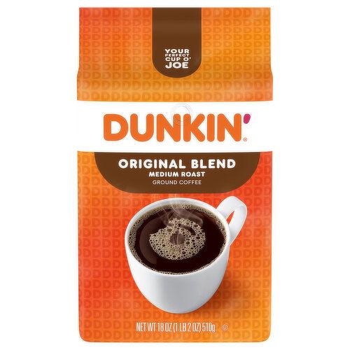 Dunkin' Coffee, Ground, Medium Roast, Original Blend