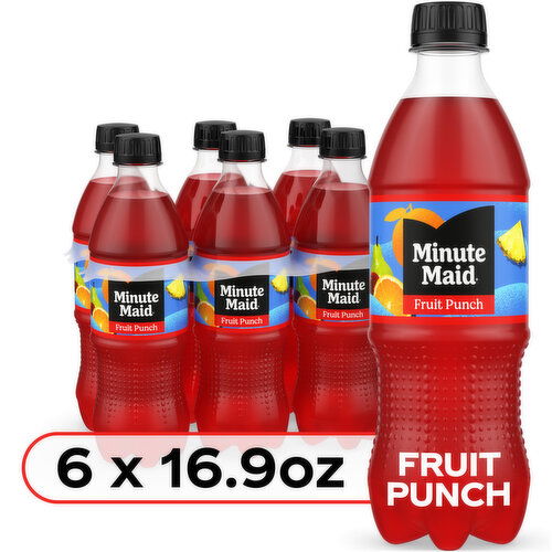 Minute Maid Fruit Punch, Made W/ Real Fruit Juice