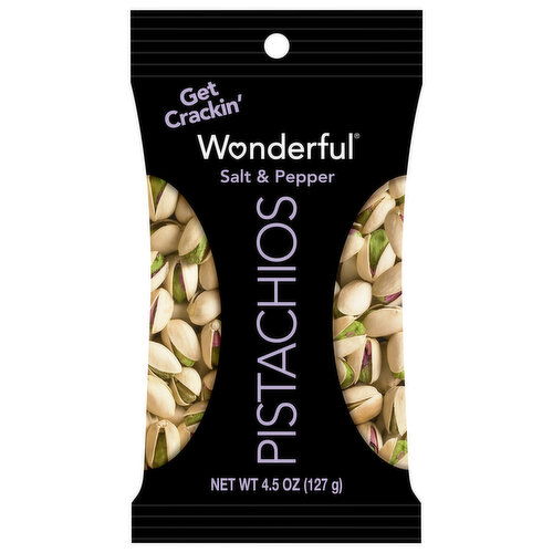 Wonderful Salt & Pepper Pistachios