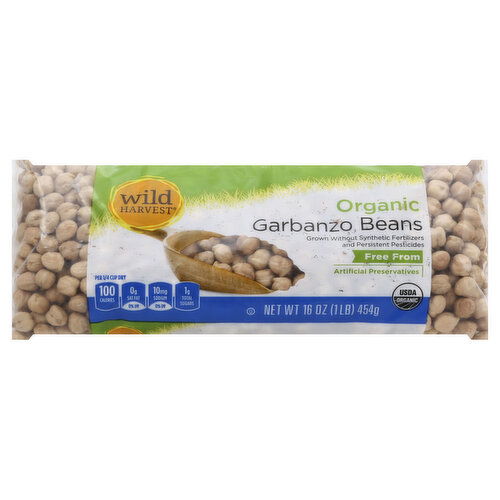 Wild Harvest Garbanzo Beans, Organic